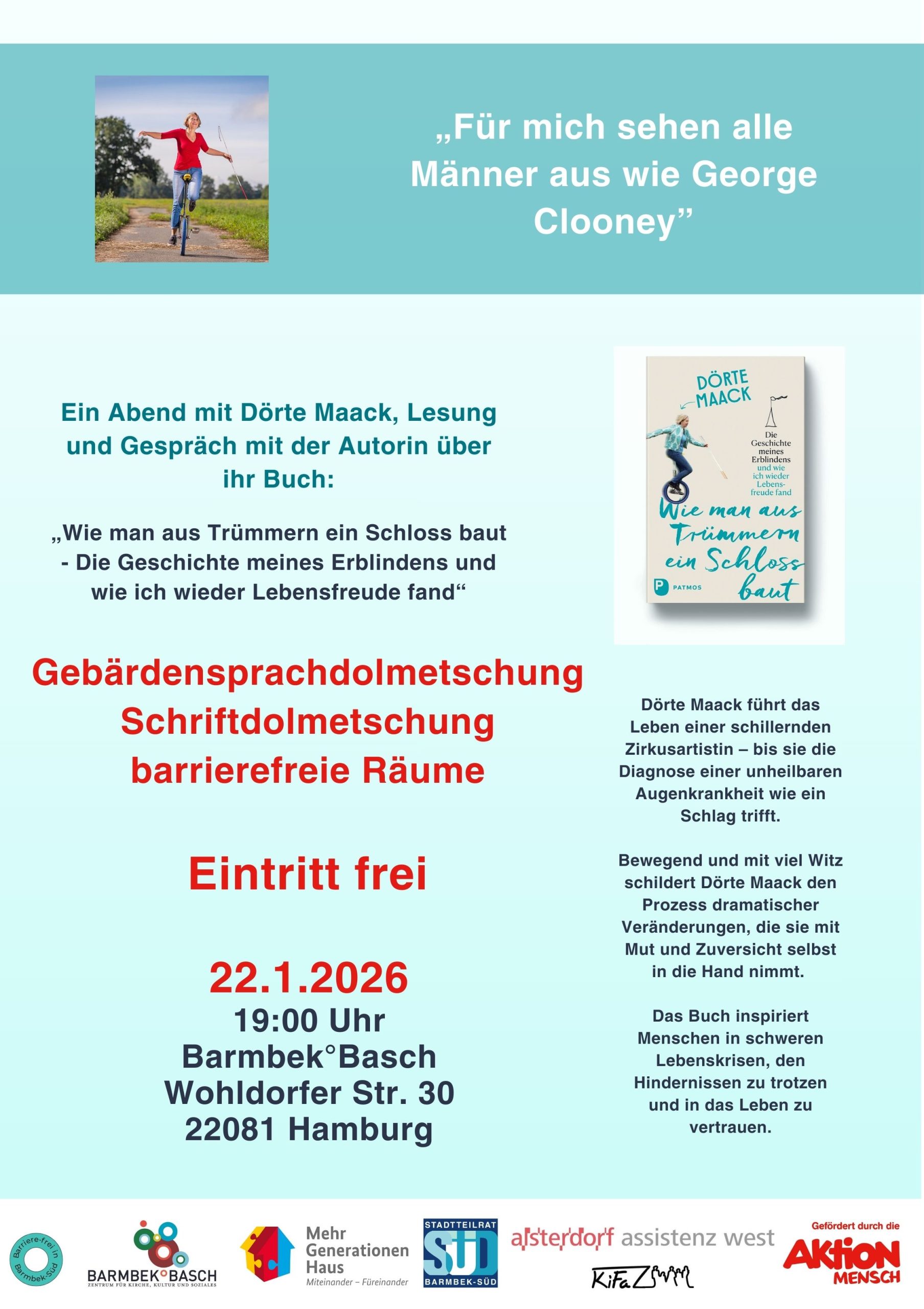 Ein Abend mit Dörte Maack - Lesung